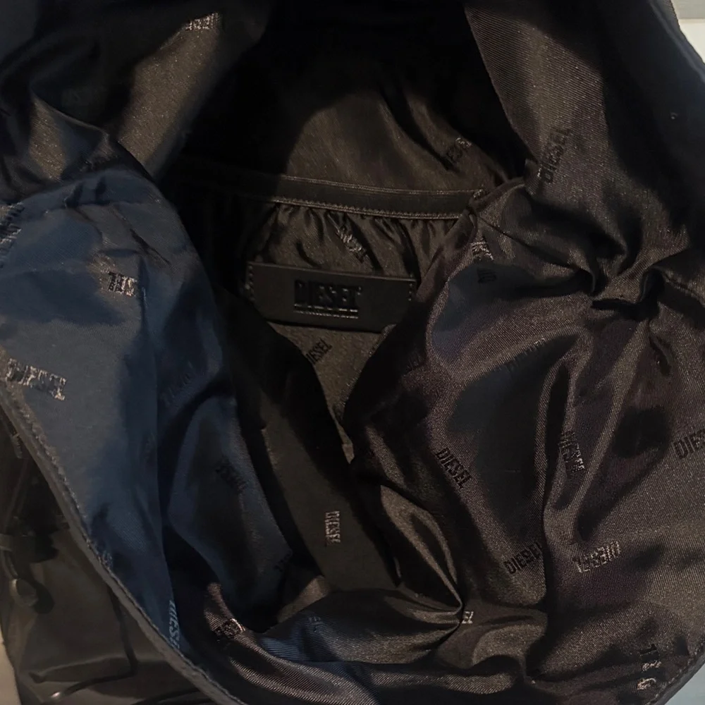 Diesel Sleek Black Men's Backpack